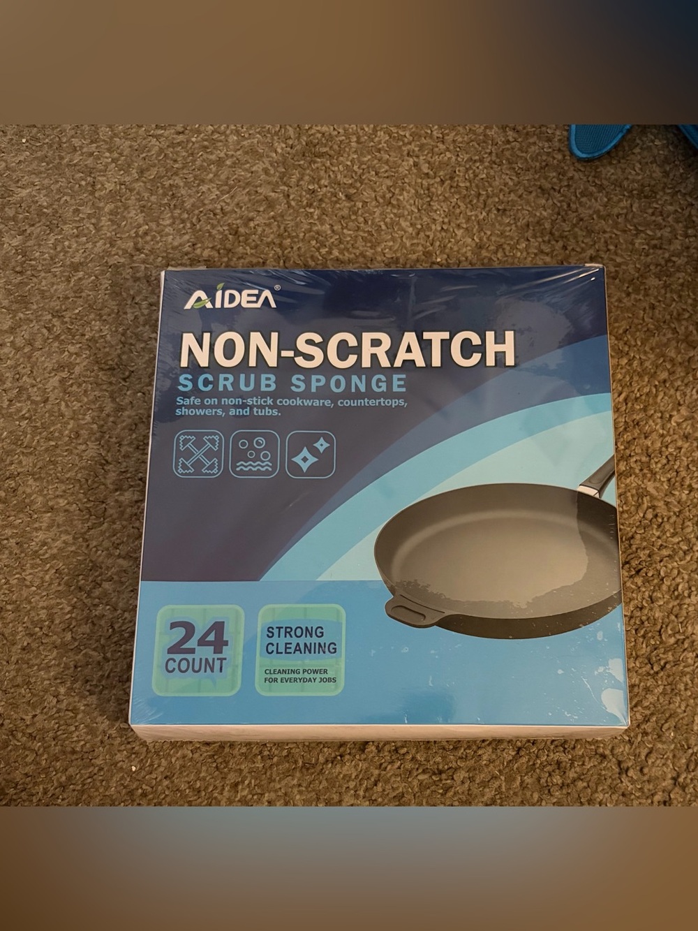 Non-Scratch Scrub Sponge - 24 Count